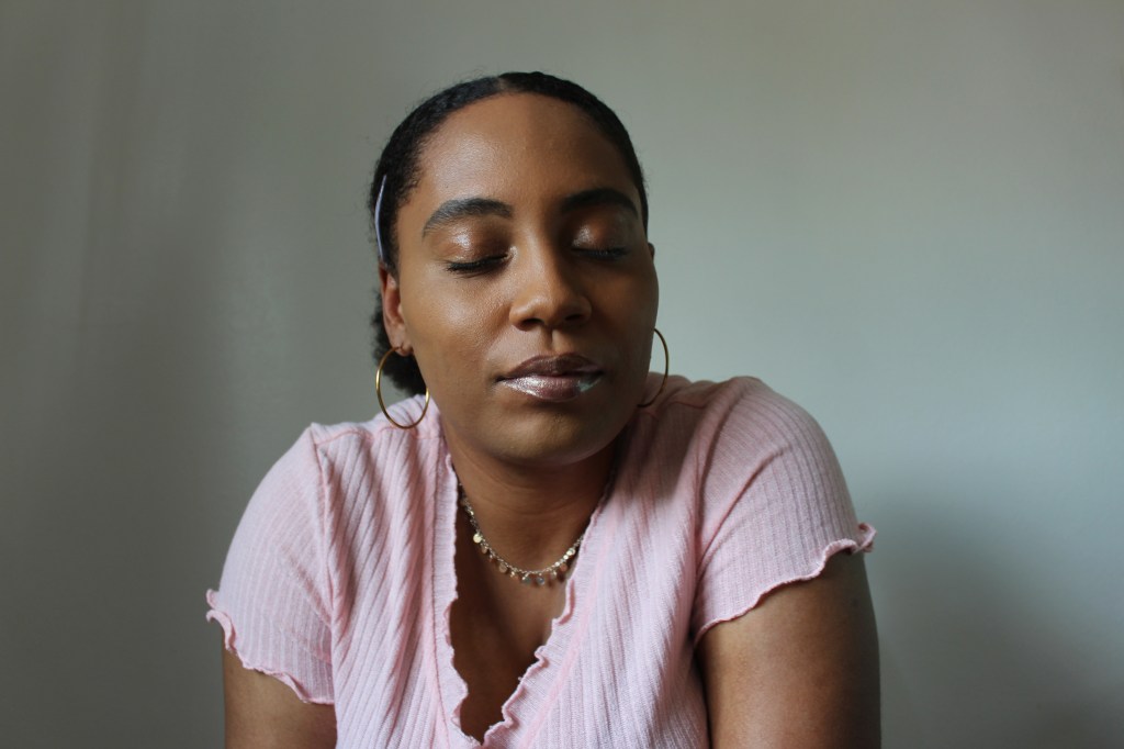 photo of whitty lianne, eyes closed